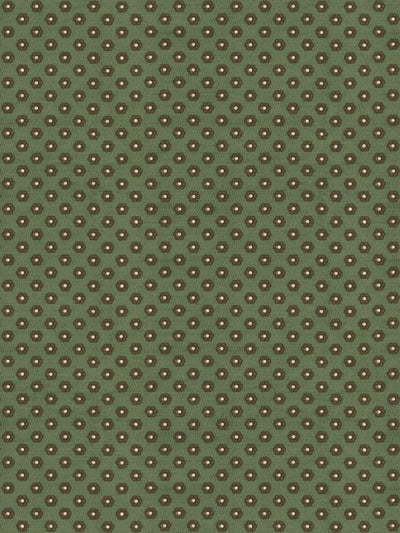 ditsy flower wallpaper chris benz olive