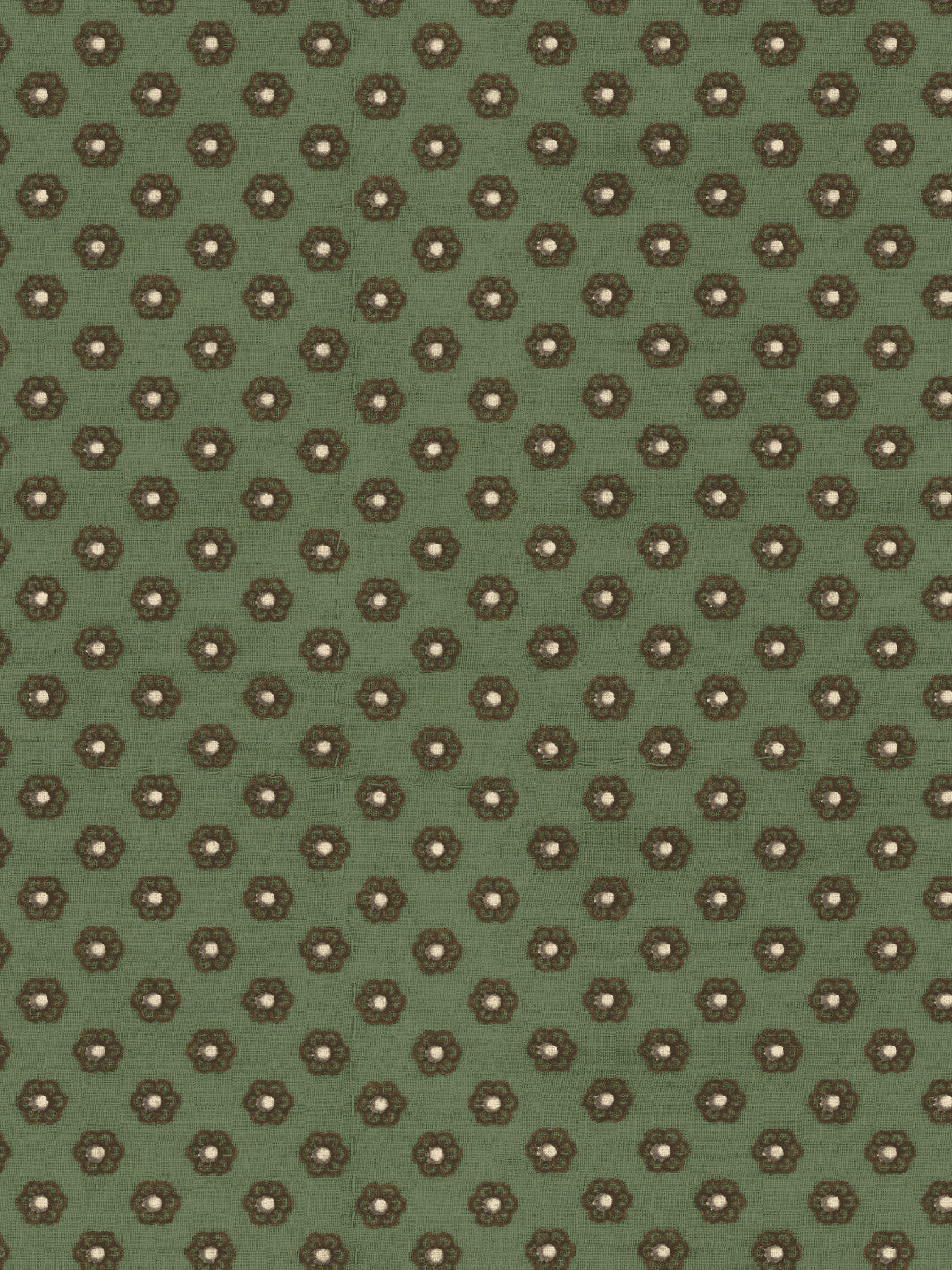 ditsy flower wallpaper chris benz olive