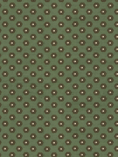 ditsy flower wallpaper chris benz olive