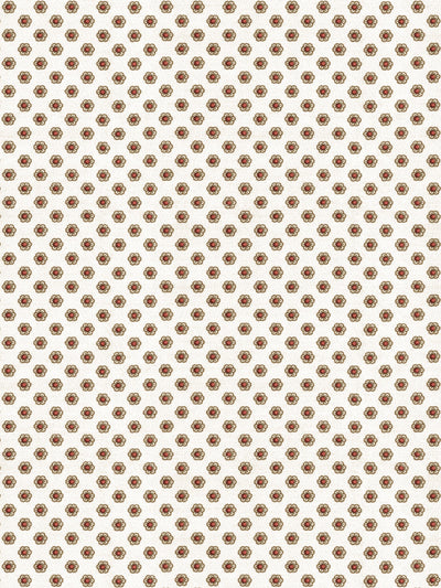 ditsy flower wallpaper chris benz red