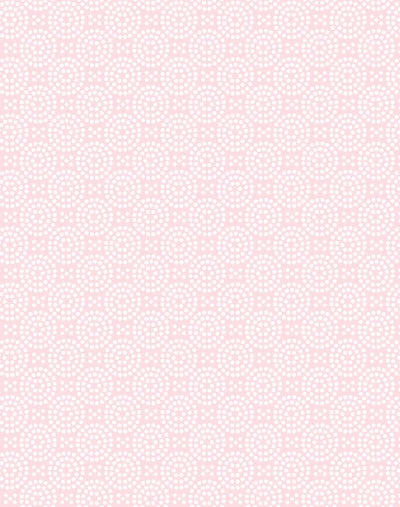 'Dot Dot' Wallpaper by Wallshoppe - Ballet Slipper