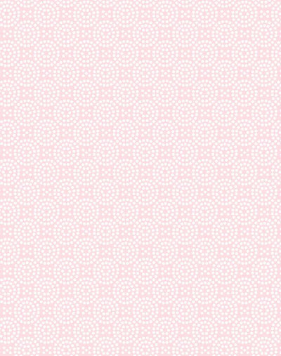 'Dot Dot' Wallpaper by Wallshoppe - Ballet Slipper
