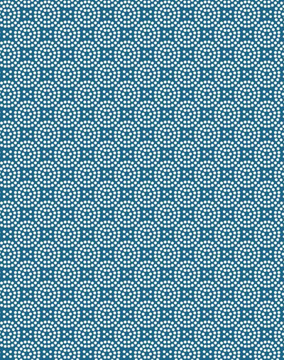 'Dot Dot' Wallpaper by Wallshoppe - Cadet Blue