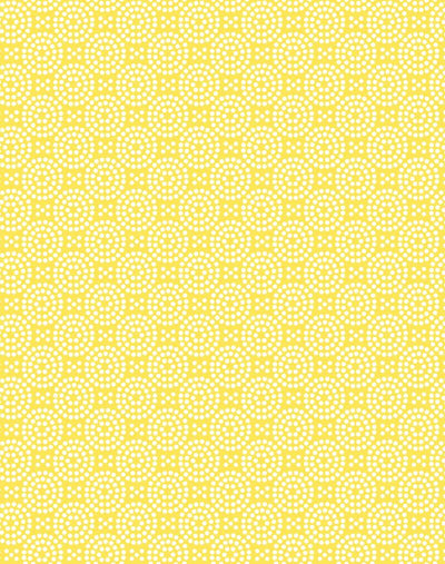 'Dot Dot' Wallpaper by Wallshoppe - Daffodil