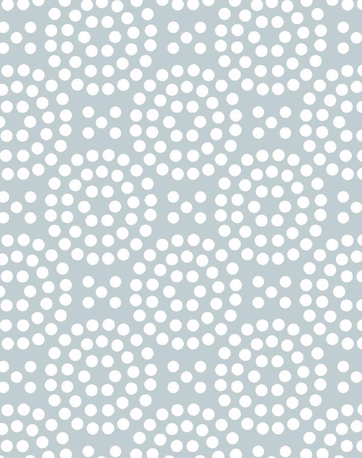 'Dot Dot' Wallpaper by Wallshoppe - Elephant