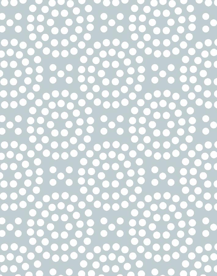 'Dot Dot' Wallpaper by Wallshoppe - Elephant