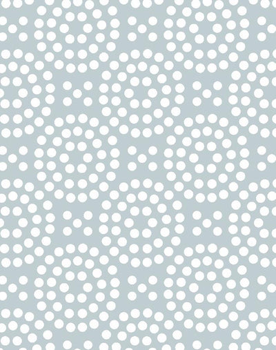 'Dot Dot' Wallpaper by Wallshoppe - Elephant