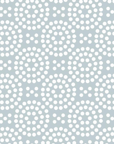 'Dot Dot' Wallpaper by Wallshoppe - Elephant