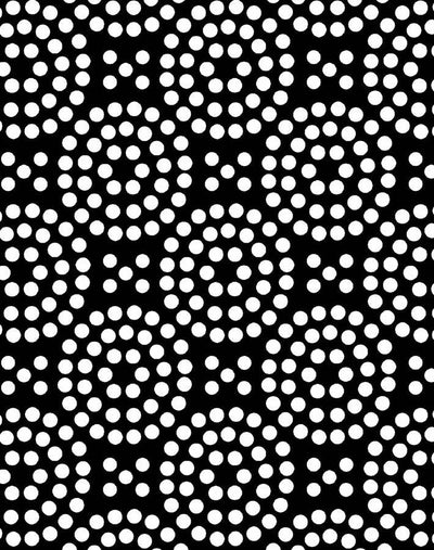 'Dot Dot' Wallpaper by Wallshoppe - Onyx