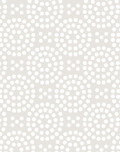 'Dot Dot' Wallpaper by Wallshoppe - Sand