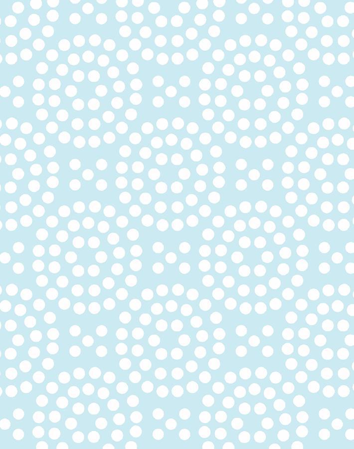 'Dot Dot' Wallpaper by Wallshoppe - Sky