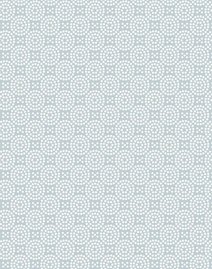 'Dot Dot' Wallpaper by Wallshoppe - Elephant