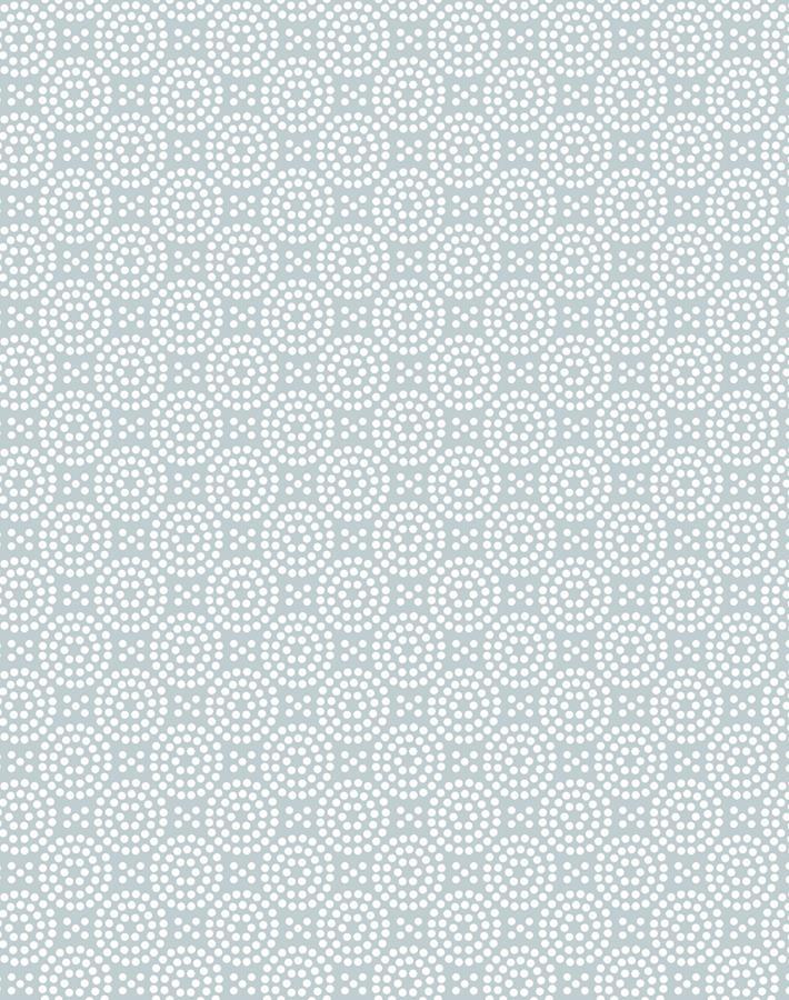 'Dot Dot' Wallpaper by Wallshoppe - Elephant