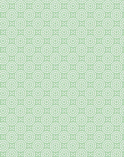 'Dot Dot' Wallpaper by Wallshoppe - Green