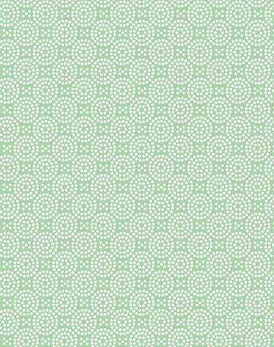 'Dot Dot' Wallpaper by Wallshoppe - Green