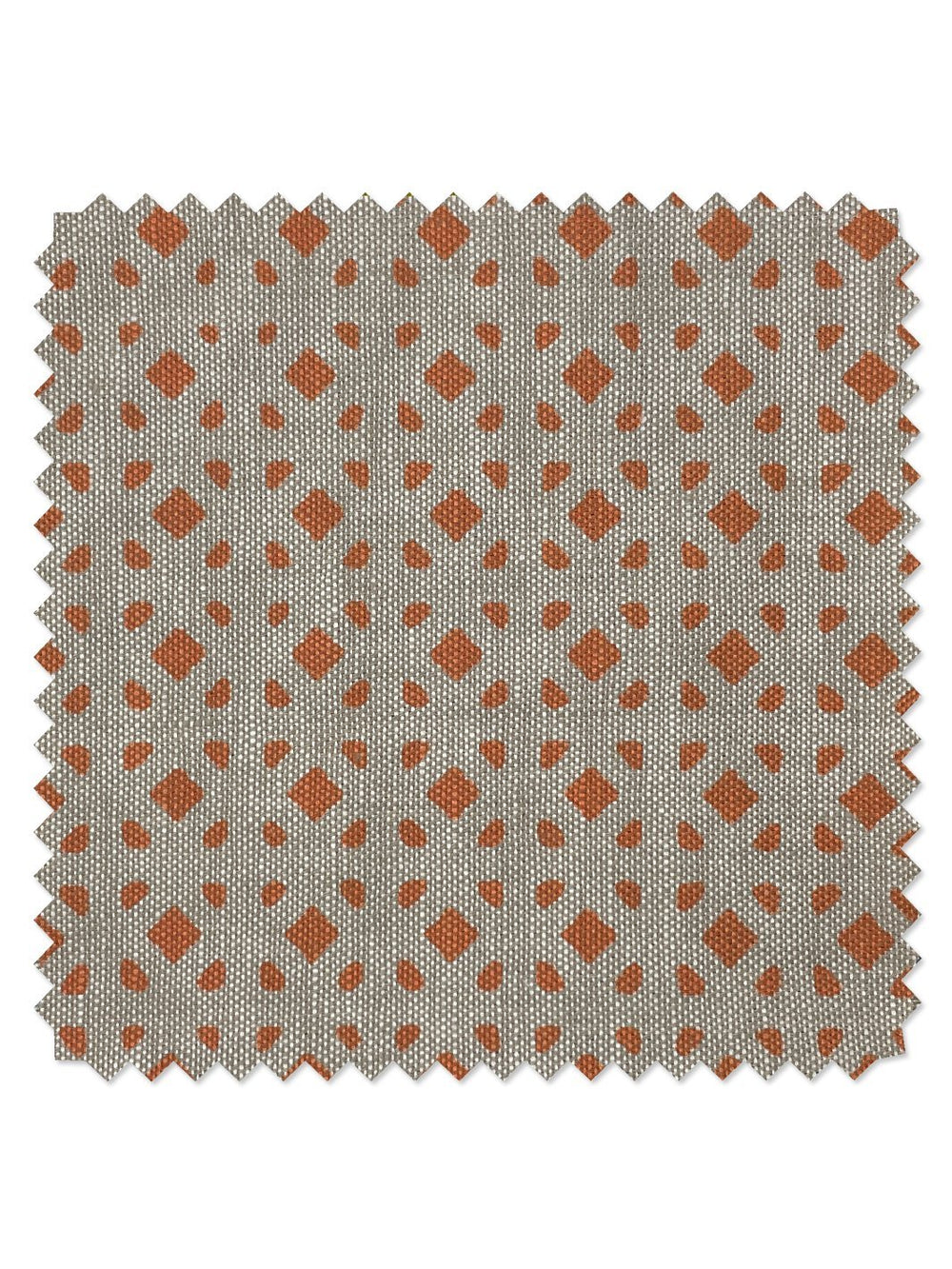 fabric by the yard barbie dreamhouse breezeblocks orange
