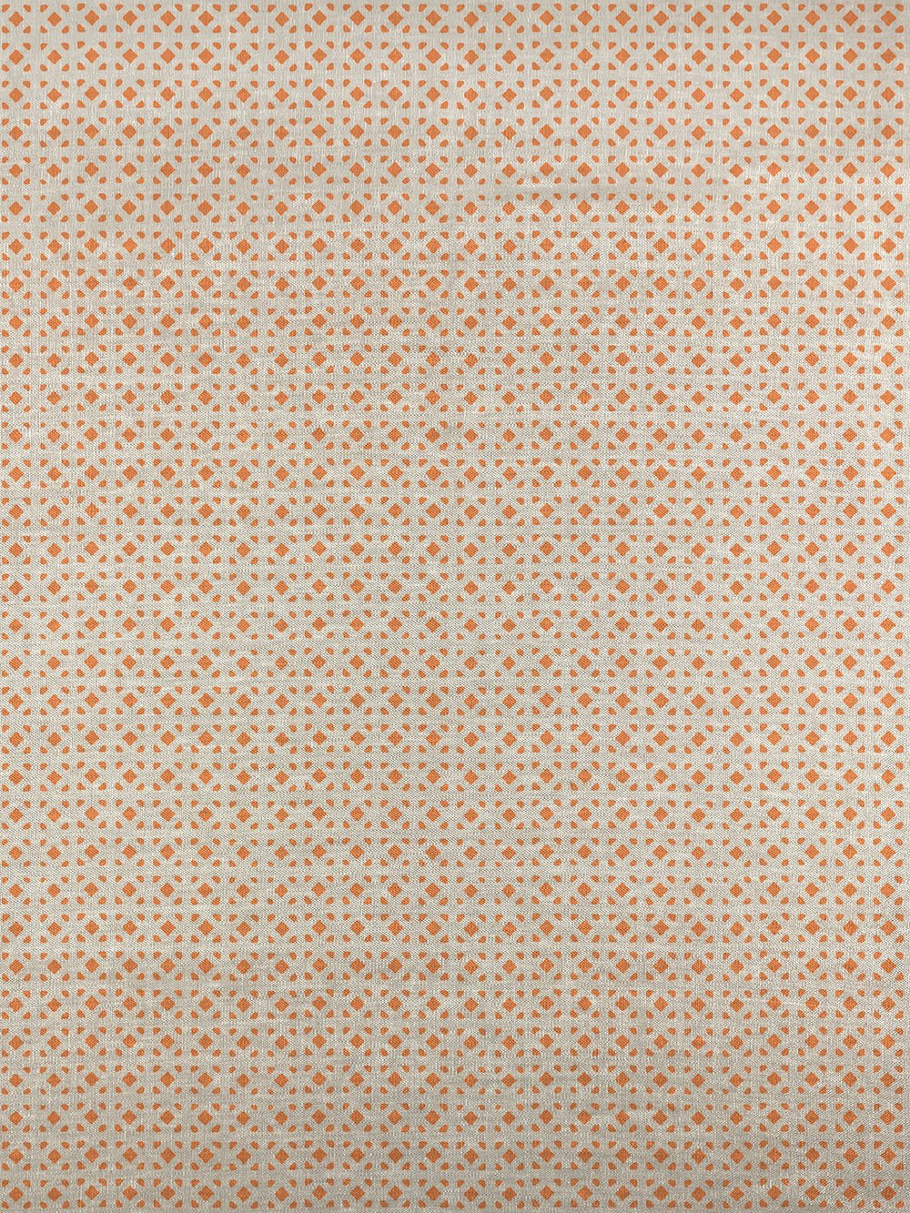 fabric by the yard barbie dreamhouse breezeblocks orange