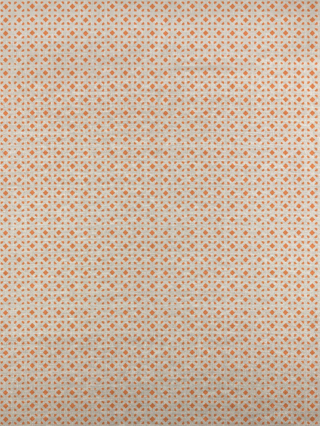 fabric by the yard barbie dreamhouse breezeblocks orange