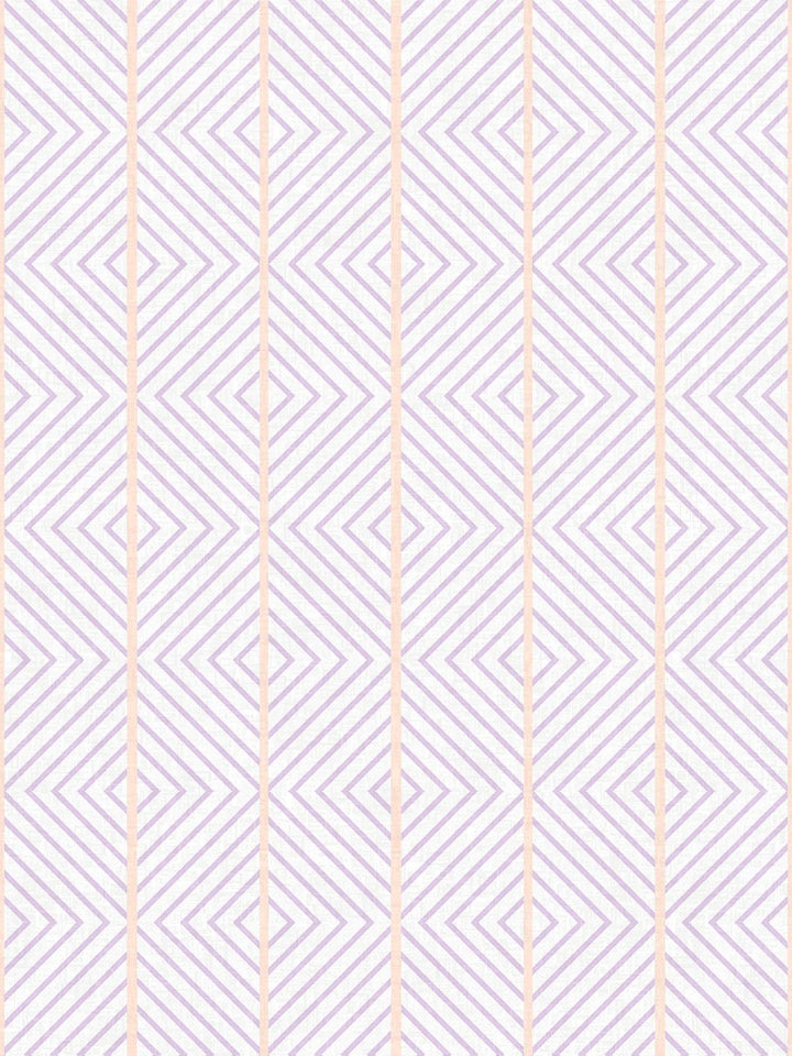 fabric by the yard barbie dreamhouse diamond lavender peach