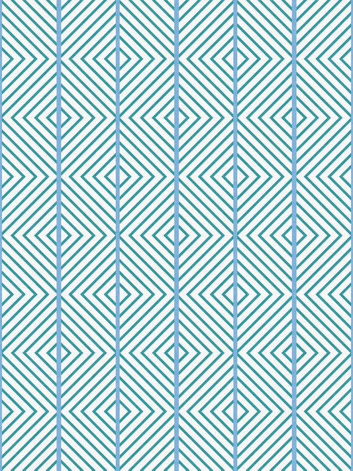 fabric by the yard barbie dreamhouse diamond teal blue