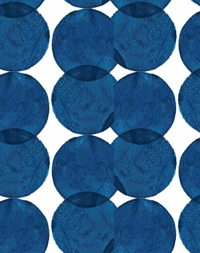 'Small Dumbo' Wallpaper by Chris Benz - Navy