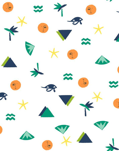 egyptian icons navy