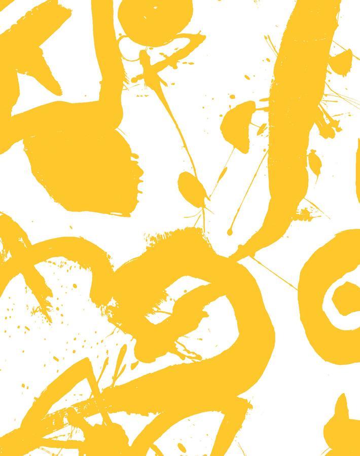 'El Quijote' Wallpaper by Chris Benz - Yellow