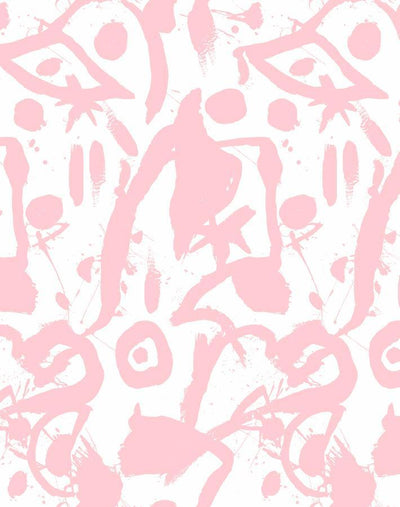 'El Quijote' Wallpaper by Chris Benz - Pink