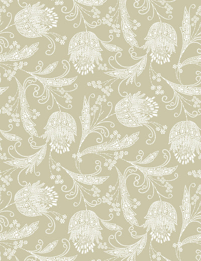 'Eleanor Rigby' Wallpaper by Wallshoppe - Safari