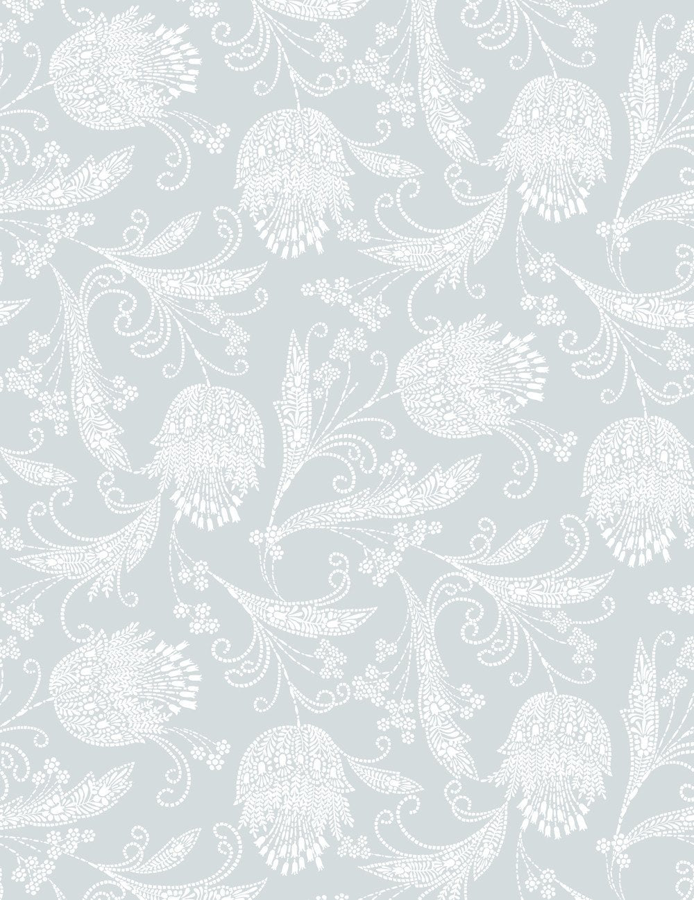 'Eleanor Rigby' Wallpaper by Wallshoppe - Storm