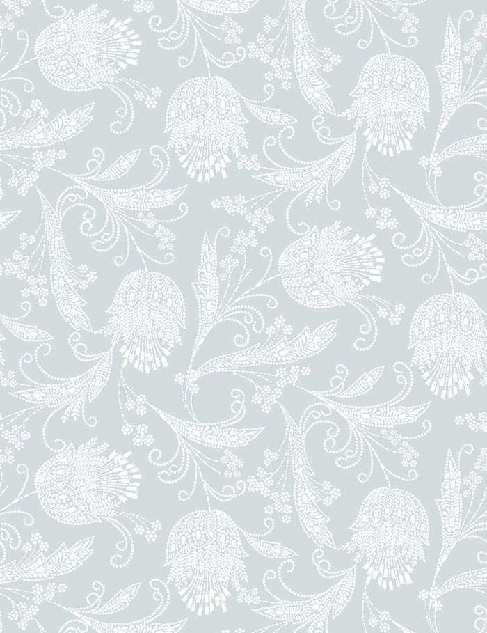 'Eleanor Rigby' Wallpaper by Wallshoppe - Storm