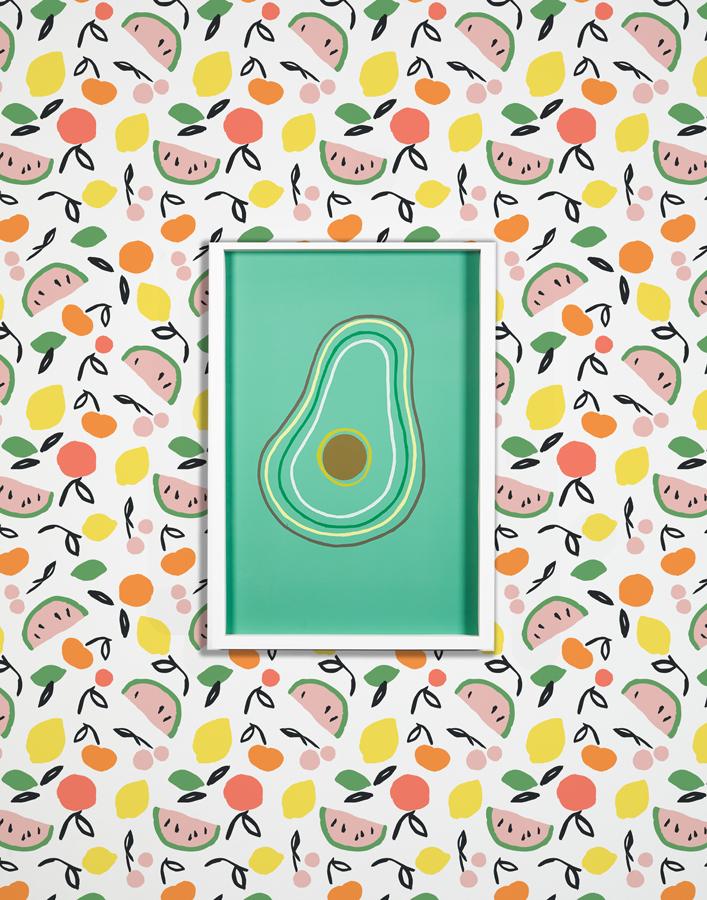 Artshoppe Electric Avocado by Tea Collection