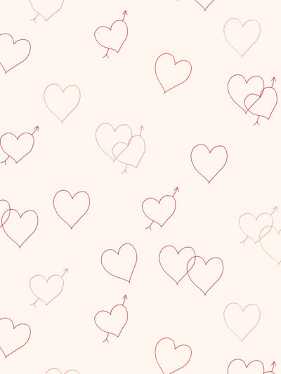 embroidered hearts wallpaper by lingua franca ivory