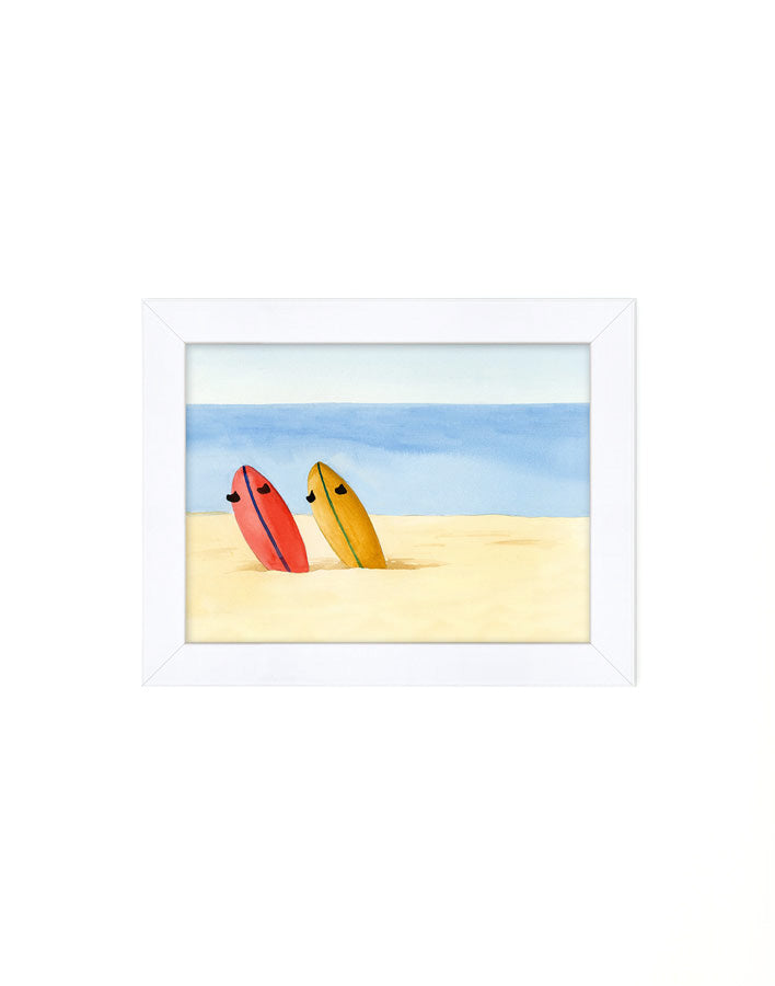 « endless summer », art encadré par nathan turner