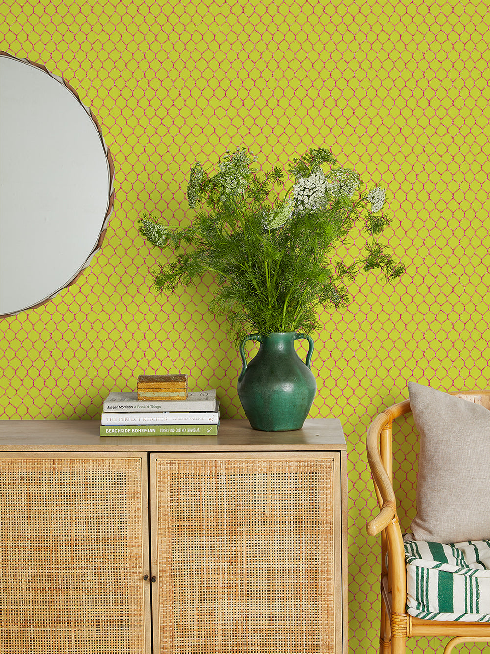 evelyns-chicken-wire-wallpaper-by-sarah-jessica-parker-teal-on-citron