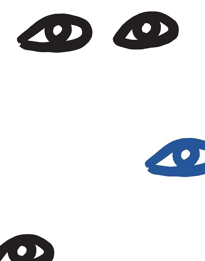 'Eyes' Wallpaper by Clare V. - Onyx,