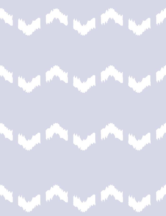 'Fes Zag' Wallpaper by Wallshoppe - Lavender