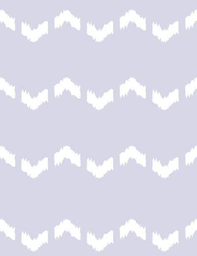 'Fes Zag' Wallpaper by Wallshoppe - Lavender