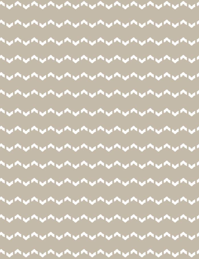 'Fes Zag' Wallpaper by Wallshoppe - With Milk