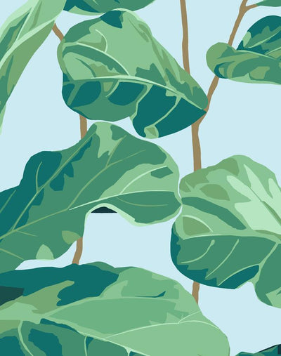 'Fiddle Fig' Wallpaper by Nathan Turner - Sky