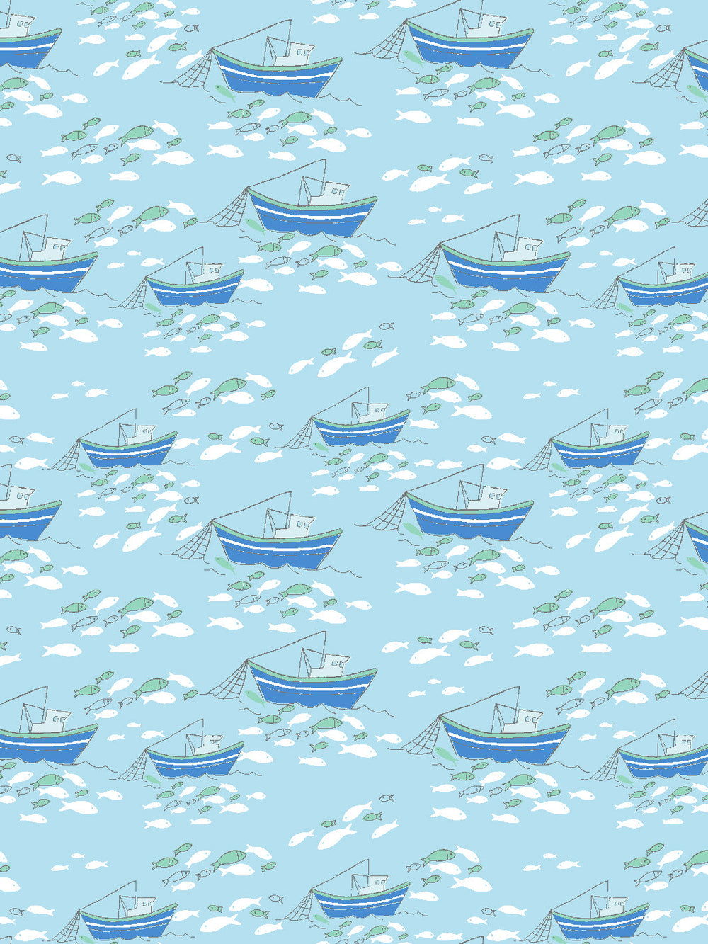 fishing-boats-wallpaper-by-tea-collection-baby-blue