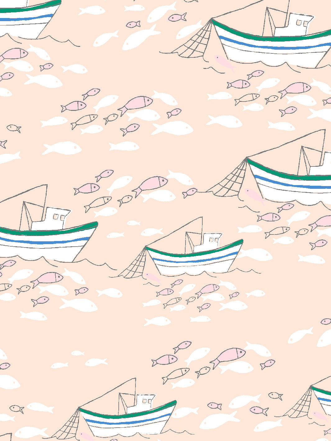 fishing-boats-wallpaper-by-tea-collection-peach