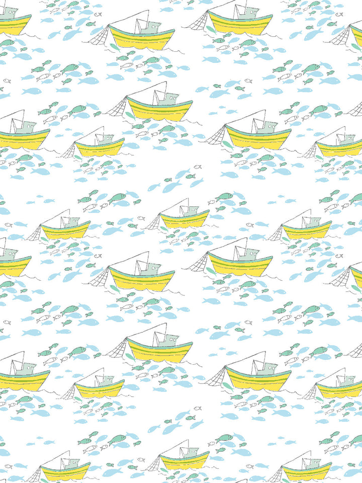 fishing-boats-wallpaper-by-tea-collection-white