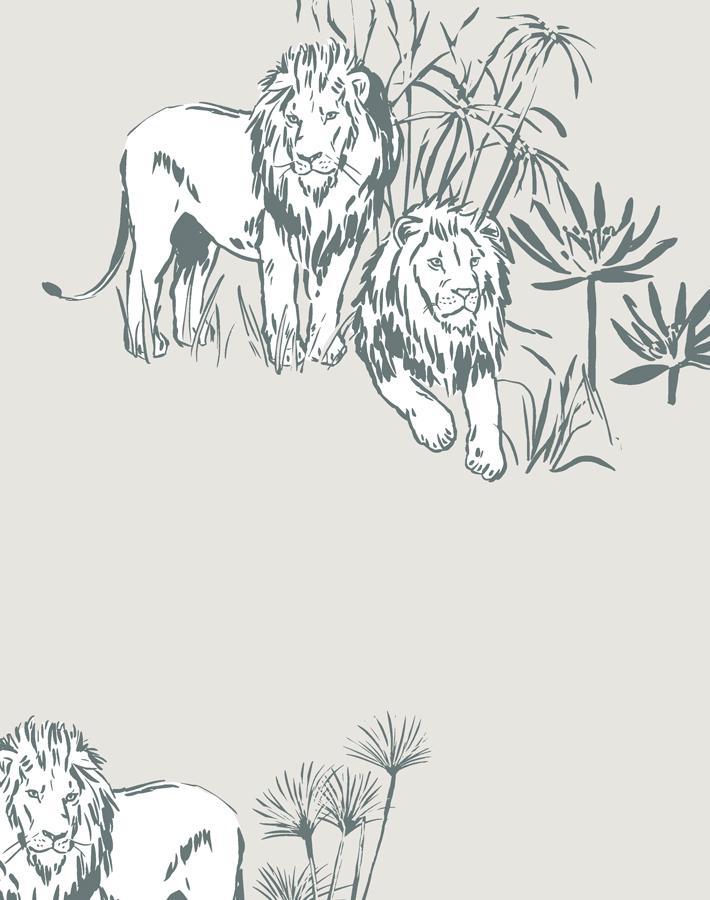 foliage lions sand