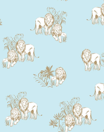 foliage lions sky