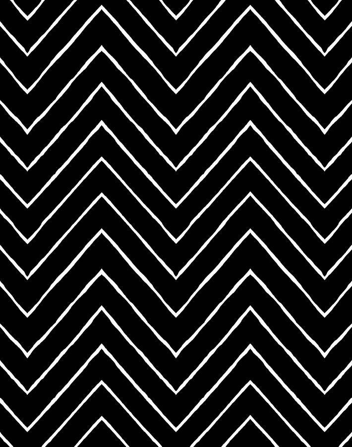 frances chevron onyx