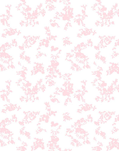 'Françoise Floral' Wallpaper by Clare V. - Pink