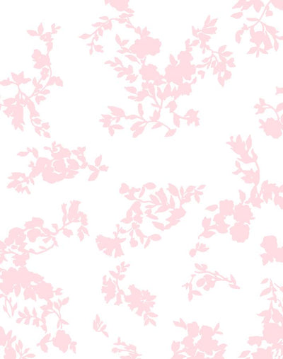 'Françoise Floral' Wallpaper by Clare V. - Pink