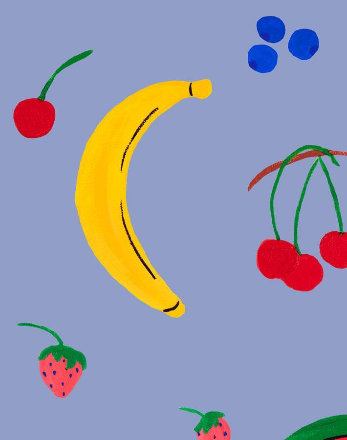 'Fruit Punch' Wallpaper by Carly Beck - Periwinkle