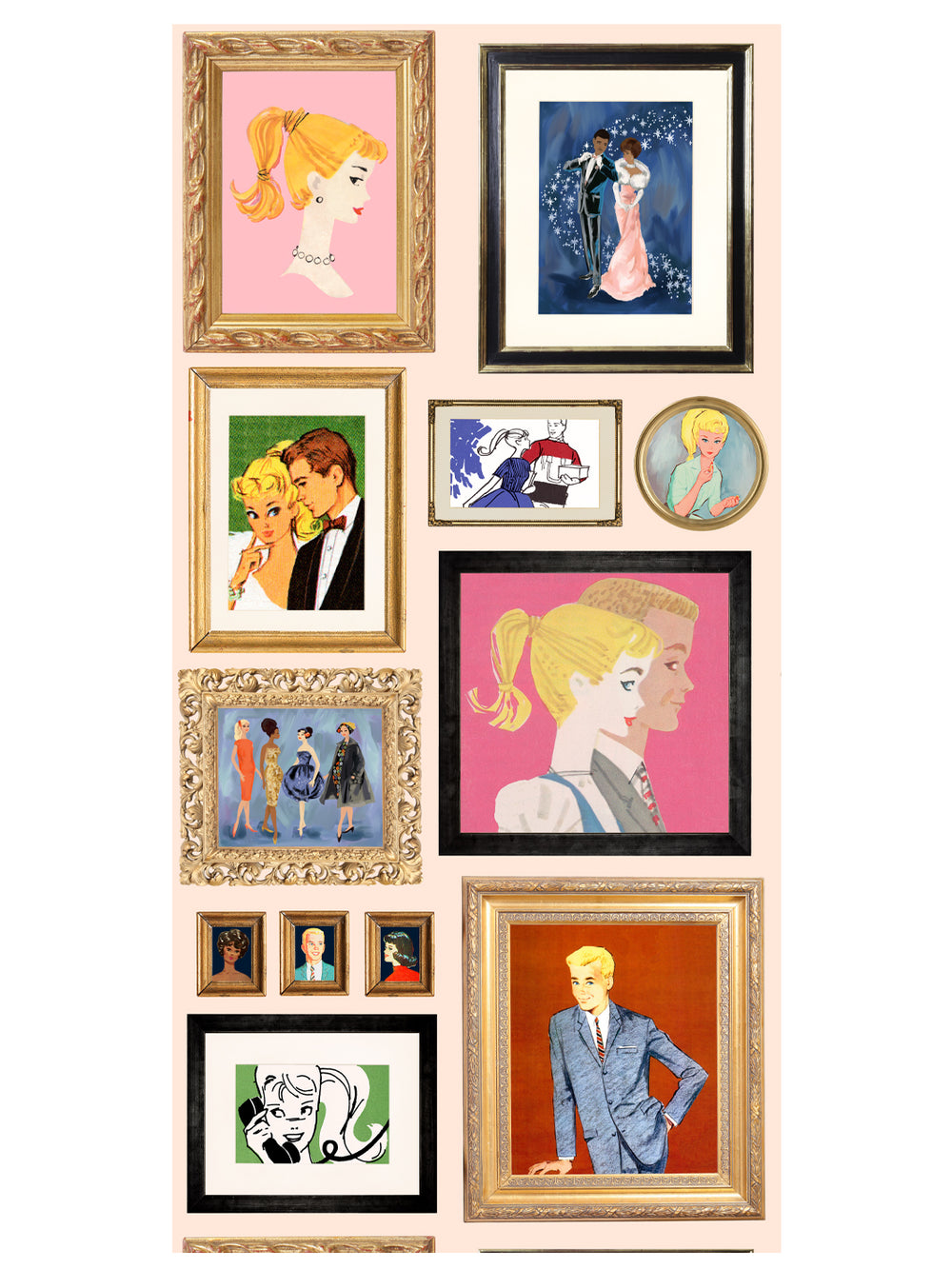 gallery-walls-illustrated-wallpaper-by-barbie-peach